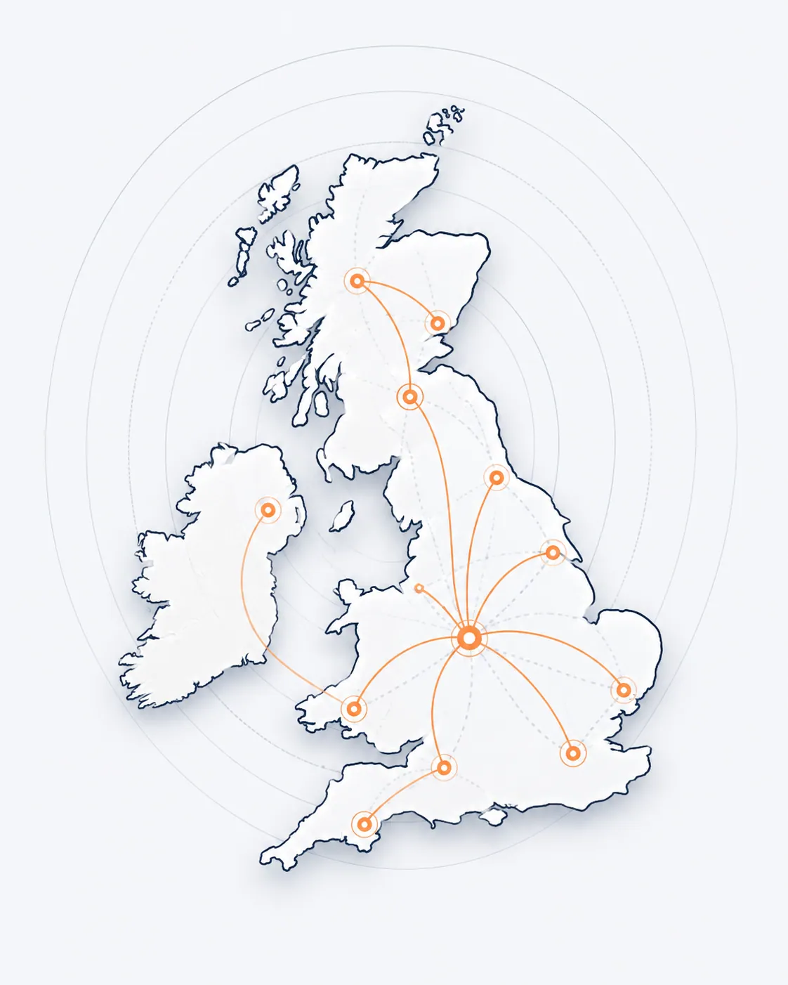 Nextway UK delivery coverage across the United Kingdom